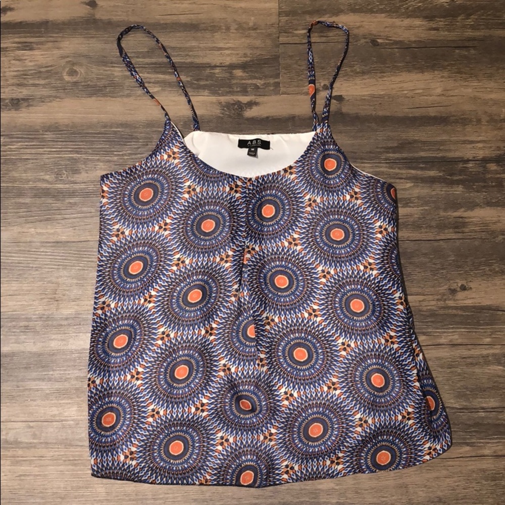 Cute Blue and Orange Tank